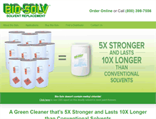 Tablet Screenshot of greenacetone.com